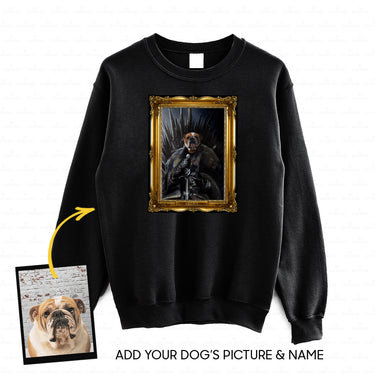 Personalized Dog Gift Idea - Royal Dog's Portrait 9 For Dog Lovers - Standard Crew Neck Sweatshirt